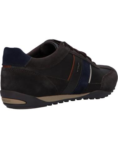 Scarpe per Uomo GEOX U52T5C 022ME U WELLS C6024 DK COFFEE 