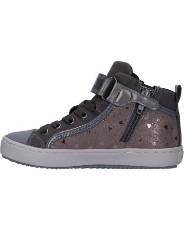 girl Trainers GEOX J744GI 0DHAS J KALISPERA C9017 DK GREY
