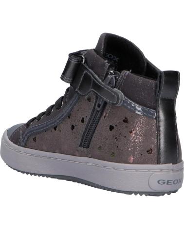girl Trainers GEOX J744GI 0DHAS J KALISPERA C9017 DK GREY