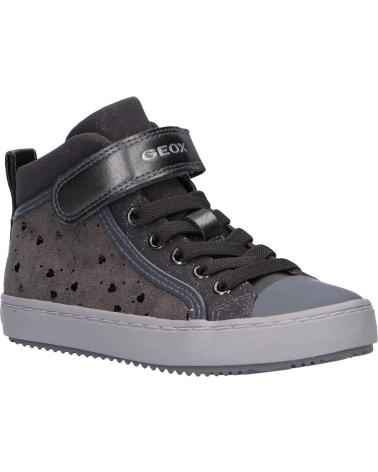 girl Trainers GEOX J744GI 0DHAS J KALISPERA C9017 DK GREY