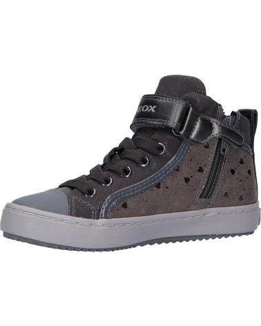 girl Trainers GEOX J744GI 0DHAS J KALISPERA C9017 DK GREY