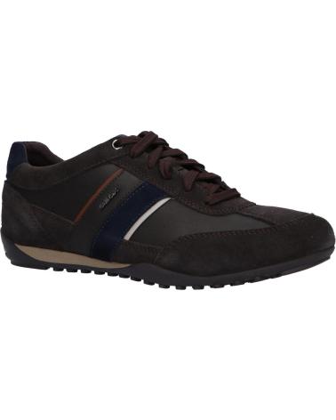 Scarpe per Uomo GEOX U52T5C 022ME U WELLS C6024 DK COFFEE 