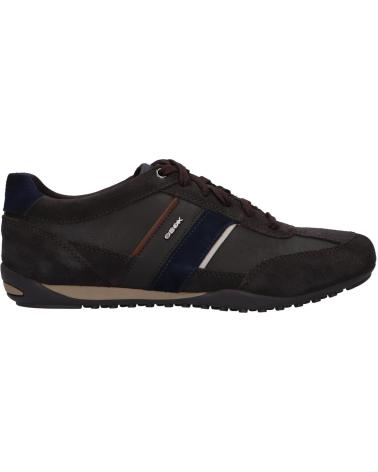 Scarpe per Uomo GEOX U52T5C 022ME U WELLS C6024 DK COFFEE 