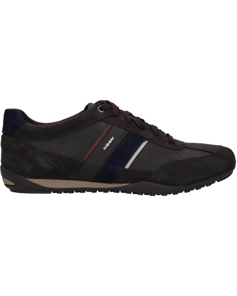 Scarpe per Uomo GEOX U52T5C 022ME U WELLS C6024 DK COFFEE 