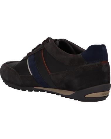 Scarpe per Uomo GEOX U52T5C 022ME U WELLS C6024 DK COFFEE 