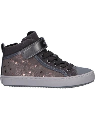girl Trainers GEOX J744GI 0DHAS J KALISPERA C9017 DK GREY