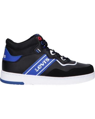 Stivaletti per Bambino LEVIS VIRV0004S IRVING MID LACE 0003 BLACK