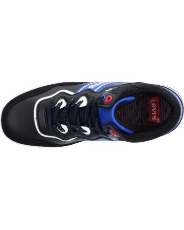 Bottines pour Garçon LEVIS VIRV0004S IRVING MID LACE 0003 BLACK