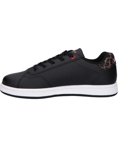 Sapatilhas de Menina e Menino LEVIS VADS0041S BRANDON LACE 2442 BLACK ANIMAL PRINT