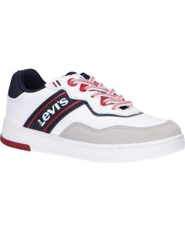 Sapatilhas de Menino LEVIS VIRV0001S IRVING 0061 WHITE