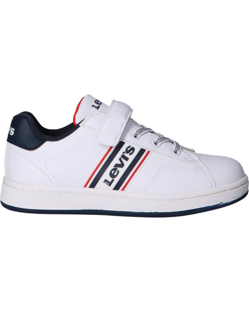 Sportschuhe für Mädchen LEVIS VADS0040S BRANDON 0061 WHITE