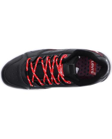 Zapatillas deporte pour Femme et Fille et Garçon LEVIS VSOH0051S SOHO 0008 BLACK WHITE