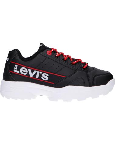 Zapatillas deporte pour Femme et Fille et Garçon LEVIS VSOH0051S SOHO 0008 BLACK WHITE