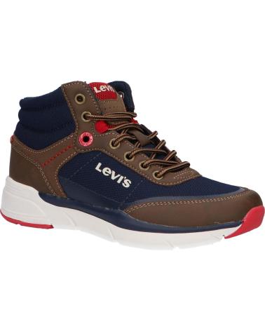 Stivaletti per Bambino LEVIS VORE0052S PARRY 0592 BROWN NAVY