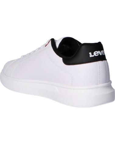 Sapatilhas de Menina e Menino LEVIS VELL0021S ELLIS 0062 WHITE BLACK