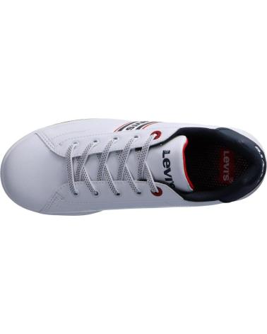 Sapatilhas de Menina e Menino LEVIS VADS0041S BRANDON LACE 0061 WHITE