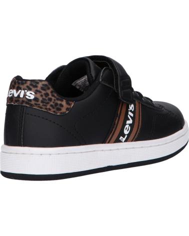 Sportschuhe für Mädchen LEVIS VADS0040S BRANDON 2442 BLACK ANIMAL PRINT