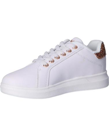 Sapatilhas de Menina e Menino LEVIS VELL0020S ELLIS 2925 WHITE GOLD PINK