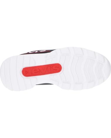 Zapatillas deporte pour Femme et Fille et Garçon LEVIS VSOH0051S SOHO 0008 BLACK WHITE
