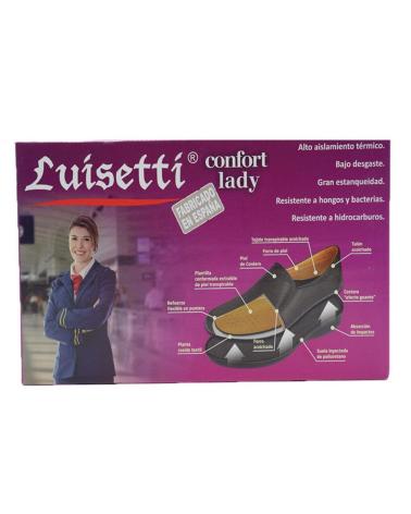 Schuhe für Damen LUISETTI ZAPATO CERRADO 0306  SENORA NEGRO