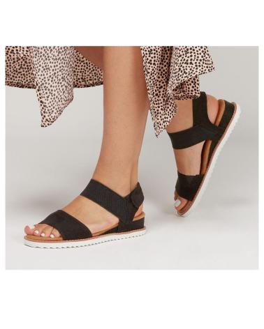 Sandálias de Mulher SKECHERS DESERT KISS NEGRA NEGRO