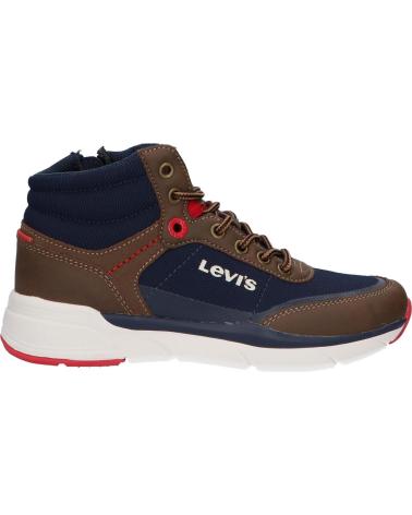 Stivaletti per Bambino LEVIS VORE0052S PARRY 0592 BROWN NAVY