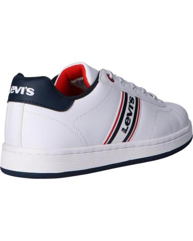 Sapatilhas de Menina e Menino LEVIS VADS0041S BRANDON LACE 0061 WHITE