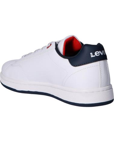 Sapatilhas de Menina e Menino LEVIS VADS0041S BRANDON LACE 0061 WHITE