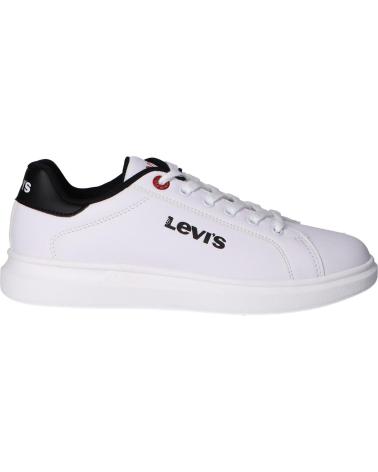 Sapatilhas de Menina e Menino LEVIS VELL0021S ELLIS 0062 WHITE BLACK