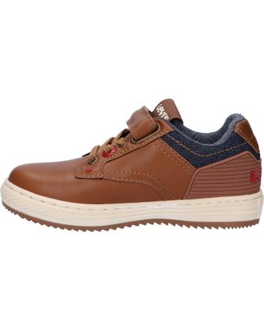 Sapatilhas de Menino LEVIS VYHK0012S NEW FAINO LOW 0241 COGNAC