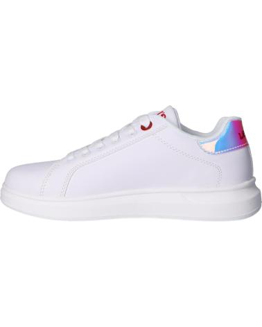 Sapatilhas de Menina e Menino LEVIS VELL0021S ELLIS 2924 WHITE MIRROR