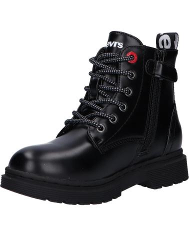 Stivali per Bambina LEVIS VPHI0020S CLOVER 0562 BLACK BLACK