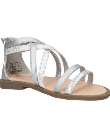 Sandalen für Mädchen URBAN 389190-B4076 SILVER
