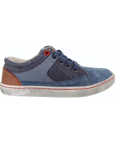 Sapatos de Menina e Menino KICKERS 469380-30 LYLIAN BLEU CAMEL