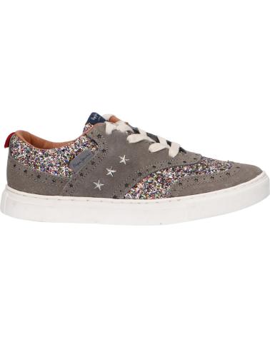 Sneaker für Mädchen PEPE JEANS PGS30217 MONTREAL BROGUE 957 DARK GREY