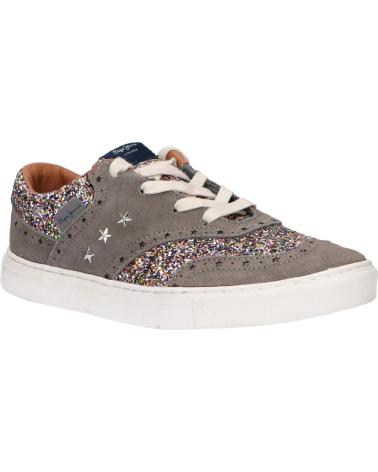 Sneaker für Mädchen PEPE JEANS PGS30217 MONTREAL BROGUE 957 DARK GREY