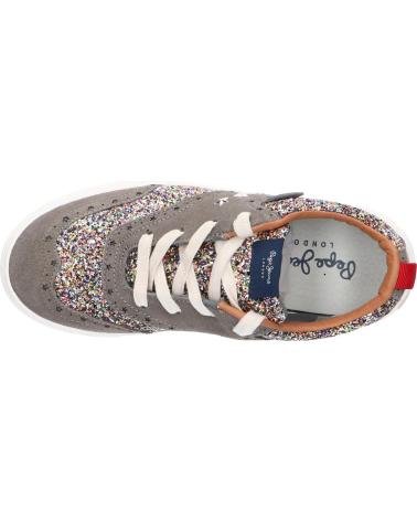 Sneaker für Mädchen PEPE JEANS PGS30217 MONTREAL BROGUE 957 DARK GREY