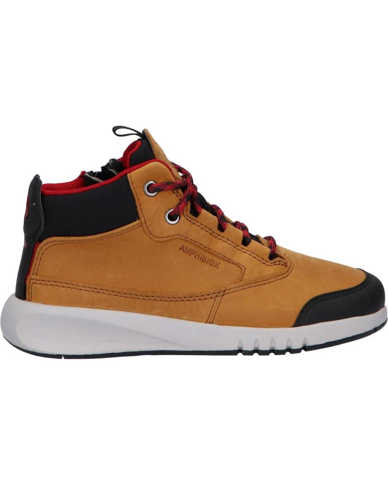 Bottines pour Garçon GEOX J04CYA 0CL11 J AERANTER C6361 LT BROWN