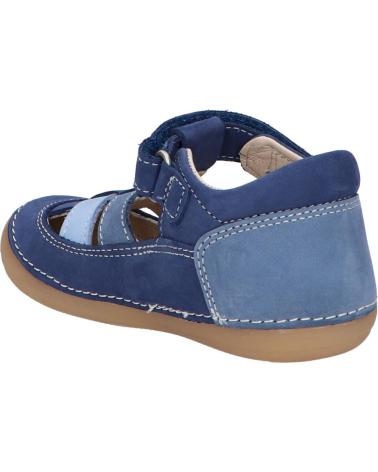 Bébé pour Garçon KICKERS 611086-10 SUSHY 53 BLEU TRICOLORE