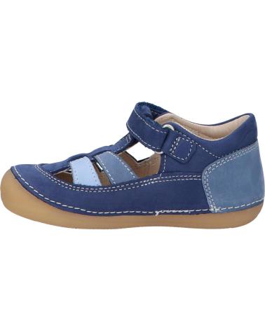 Bébé pour Garçon KICKERS 611086-10 SUSHY 53 BLEU TRICOLORE