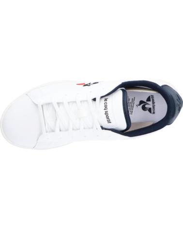 Zapatillas deporte de Mujer y Niña y Niño LE COQ SPORTIF 2020241 COURTSET GS OPTICAL WHITE-DRESS BLUE
