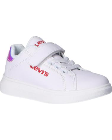 Scarpe sport per Bambina e Bambino LEVIS VELL0022S ELLIS 2924 WHITE MIRROR