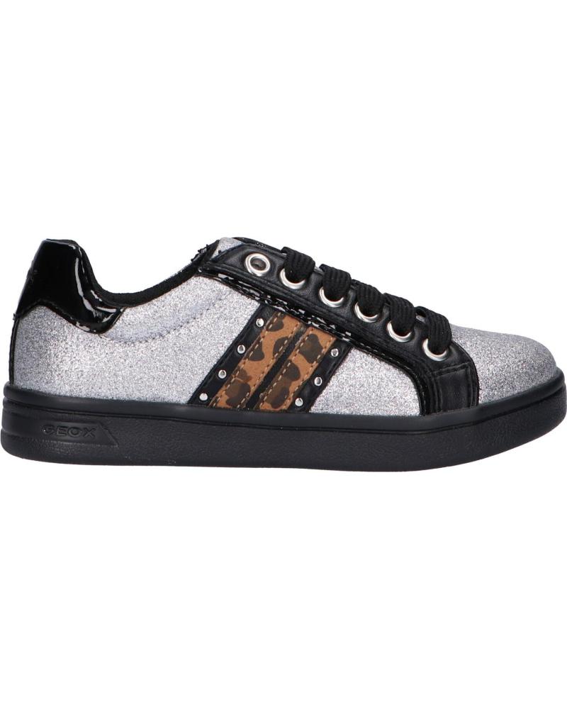 Sportif pour Fille GEOX J944MG 0BNHH J DJROCK C1007 SILVER