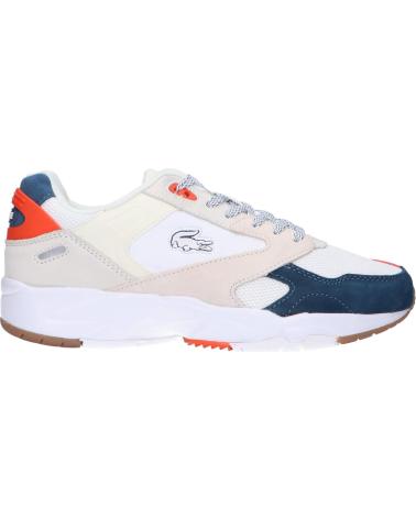 Sapatilhas de Homem LACOSTE 40SMA0063 - STORM 1Y4 OFF WHT-DK BLU