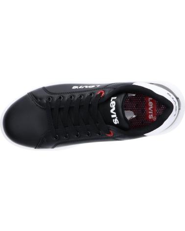 Sapatilhas de Menina e Menino LEVIS VELL0021S ELLIS 0003 BLACK