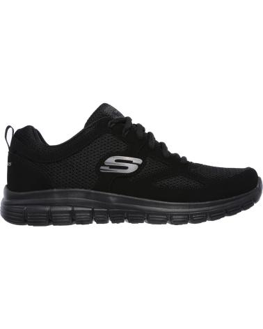 Sportschuhe für Herren skechers 52635 - BURNS - AGOURA DEPORTIVO HOMBRE NEGRO BBK