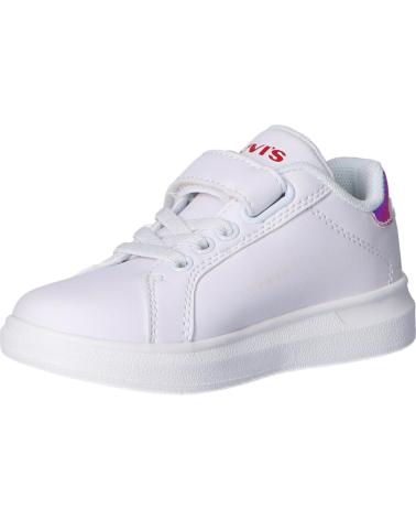 Scarpe sport per Bambina e Bambino LEVIS VELL0022S ELLIS 2924 WHITE MIRROR