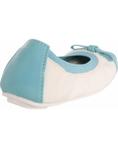 Bailarinas de Niña URBAN 851630-B4020 LBLUE-WHITE L BLUE-WHITE