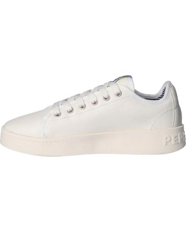 Sapatilhas de Mulher PEPE JEANS PLS30968 BRIXTON 800 WHITE