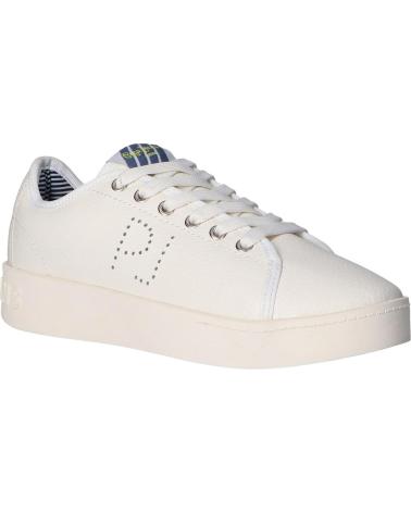 Sapatilhas de Mulher PEPE JEANS PLS30968 BRIXTON 800 WHITE